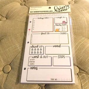 $3 w/Bundle: Daily planning paper pad